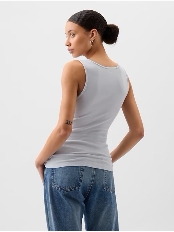 GAP Tank top with metallic logo GAP