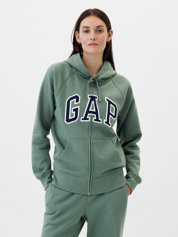 GAP Felpa con logo Gap e zip