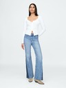 GAP High Rise '70s Flare Patched Jeans GAP