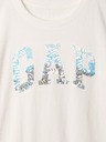 GAP T-shirt bambino con logo in paillettes GAP