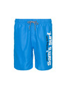 Sam 73 Pantaloncini da bagno stampati blu da uomo SAM 73