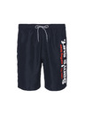 Sam 73 Pantaloncini da bagno stampati da uomo blu scuro SAM 73