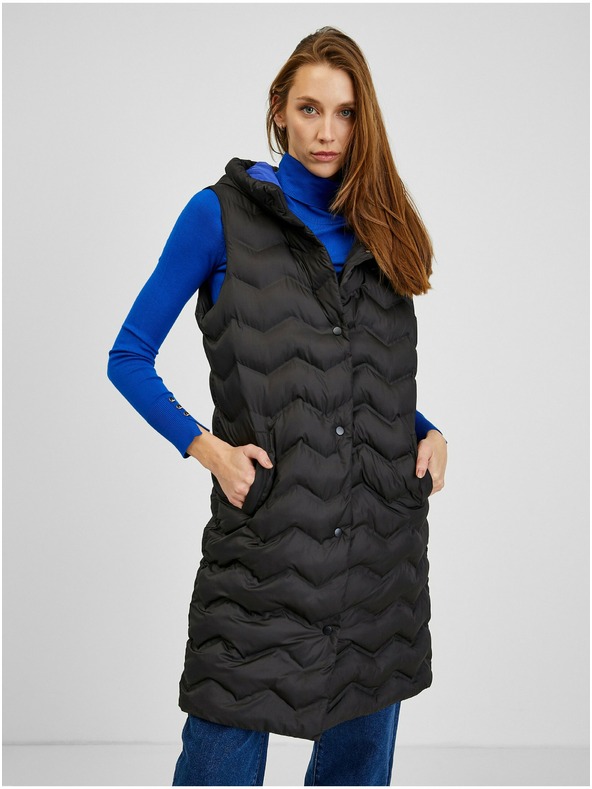 Orsay Gilet trapuntato nero da donna ORSAY