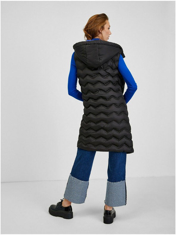 Orsay Gilet trapuntato nero da donna ORSAY