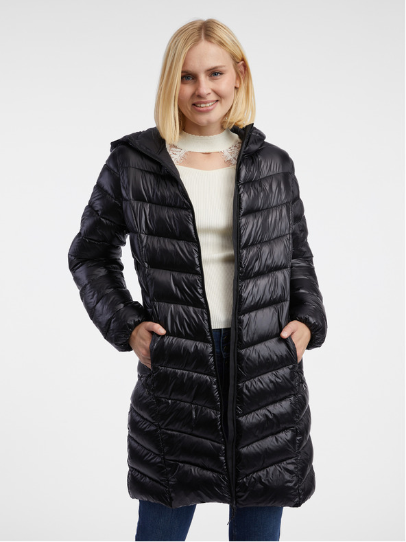 Orsay Cappotto trapuntato nero da donna ORSAY
