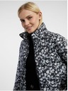 Orsay Giacca trapuntata da donna grigia e nera a fantasia ORSAY