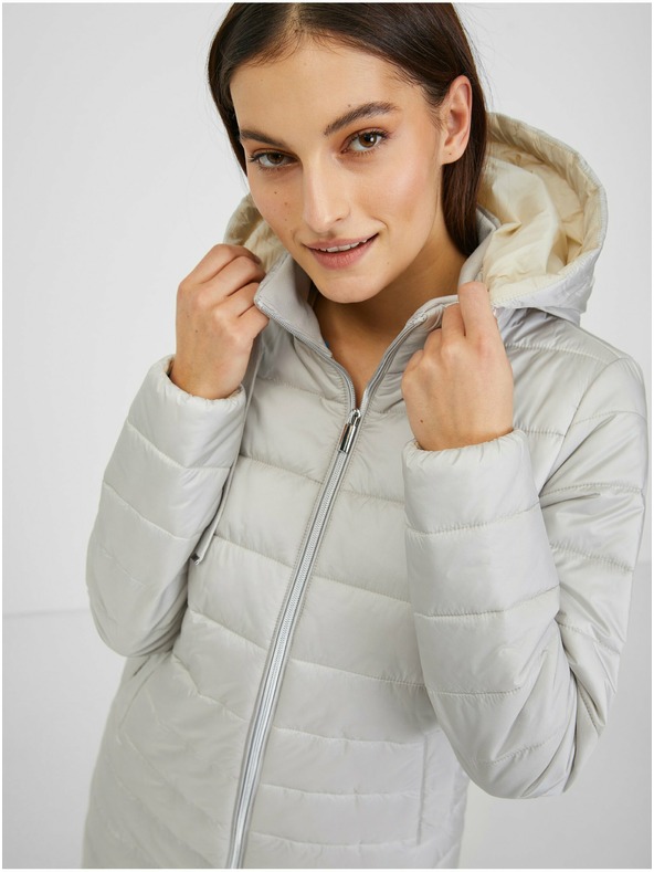 Orsay Cappotto invernale imbottito azzurro chiaro da donna ORSAY