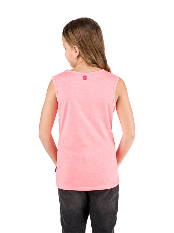 Sam 73 Canotta bambina rosa con stampa SAM 73