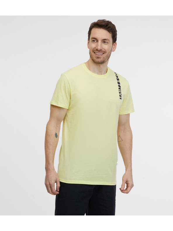 Sam 73 Maglietta da uomo giallo chiaro SAM 73 Fabio