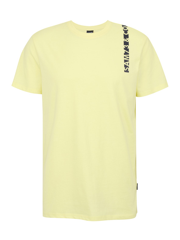 Sam 73 Maglietta da uomo giallo chiaro SAM 73 Fabio