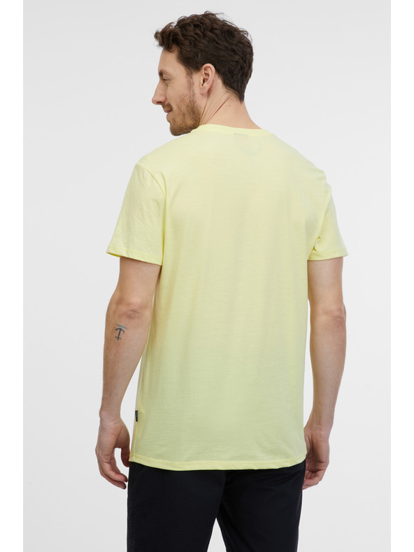 Sam 73 Maglietta da uomo giallo chiaro SAM 73 Fabio