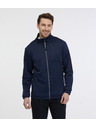 Sam 73 Felpa blu scuro da uomo con zip SAM 73 Lucas