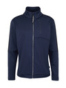 Sam 73 Felpa blu scuro da uomo con zip SAM 73 Lucas