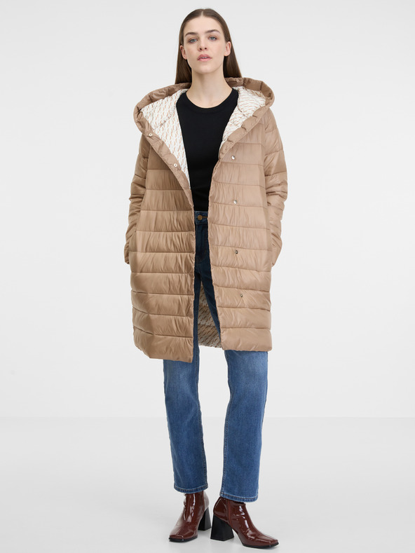 Orsay Cappotto trapuntato marrone da donna ORSAY