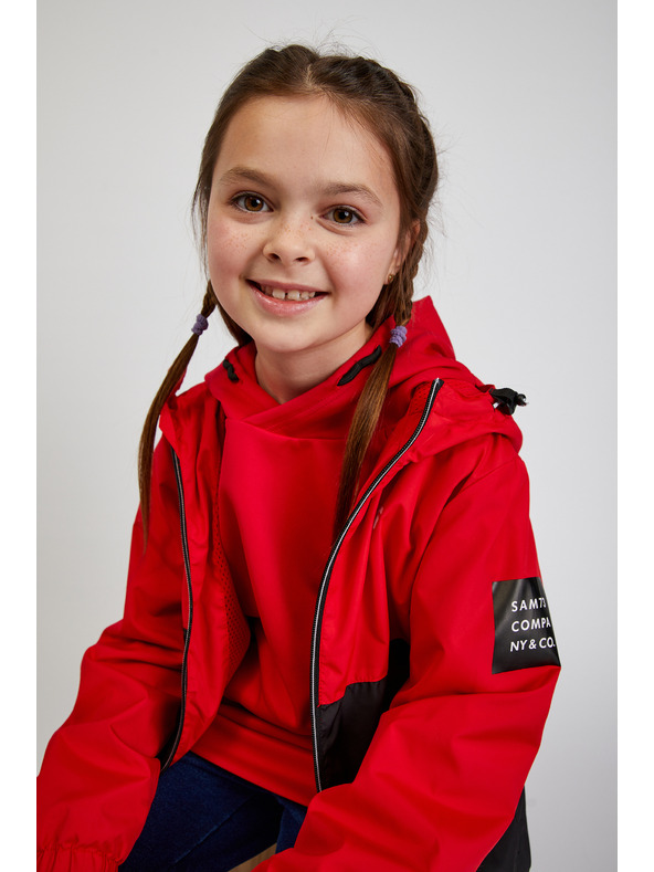Sam 73 Giacca nera e rossa da bambino SAM73 Apus