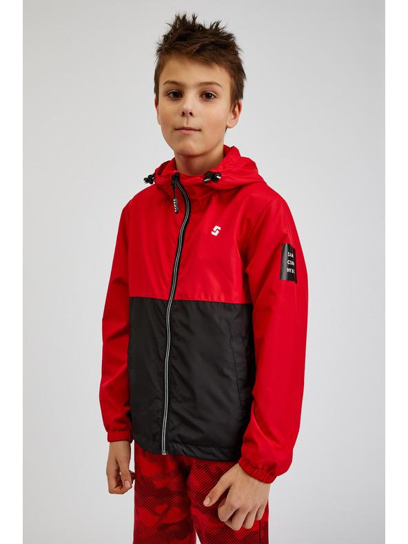 Sam 73 Giacca nera e rossa da bambino SAM73 Apus