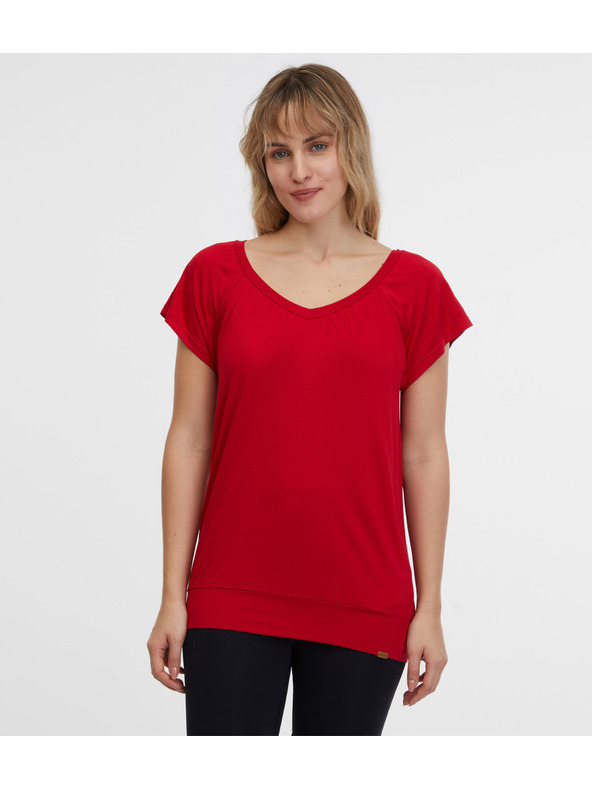 Sam 73 Maglietta da donna rossa SAM 73 Cleopatra