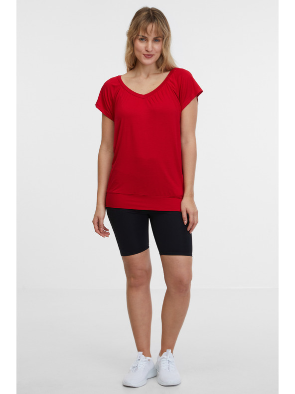 Sam 73 Maglietta da donna rossa SAM 73 Cleopatra