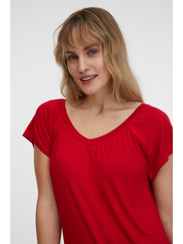 Sam 73 Maglietta da donna rossa SAM 73 Cleopatra