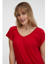 Sam 73 Maglietta da donna rossa SAM 73 Cleopatra