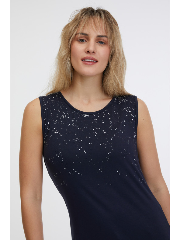 Sam 73 Canotta blu scuro da donna SAM 73 Candela