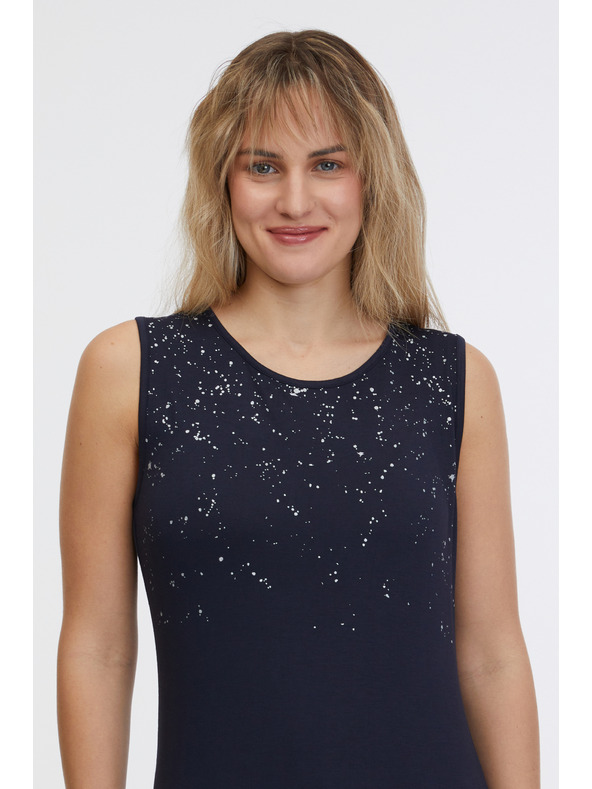 Sam 73 Canotta blu scuro da donna SAM 73 Candela