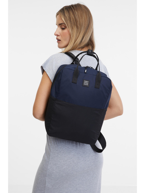 Sam 73 Zaino nero e blu SAM 73