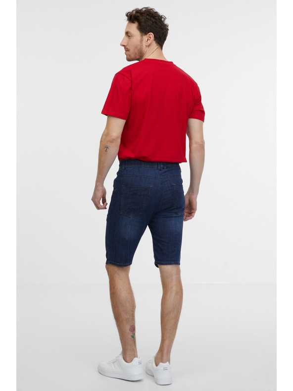 Sam 73 Pantaloncini in denim da uomo blu scuro SAM 73 Claudio