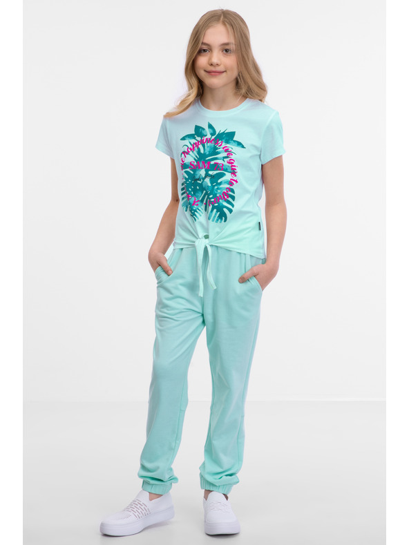 Sam 73 Maglietta da bambina color menta SAM 73 Kiara