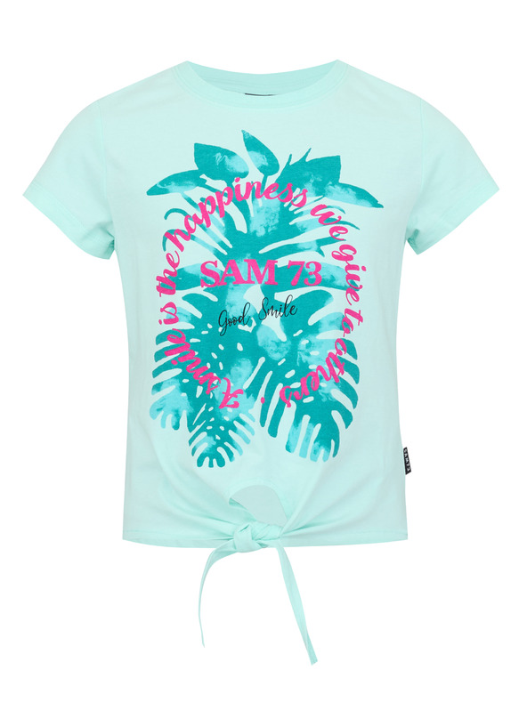 Sam 73 Maglietta da bambina color menta SAM 73 Kiara