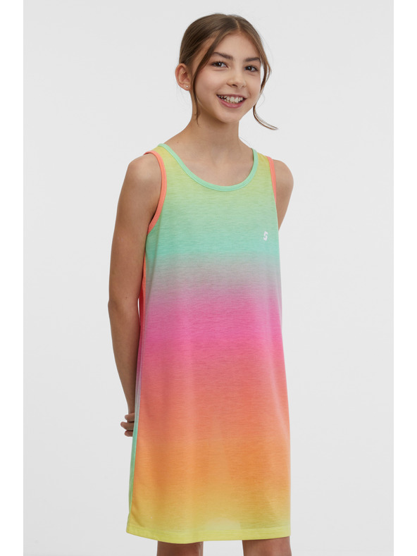 Sam 73 Abito verde e rosa per bambina SAM 73 Sarabi