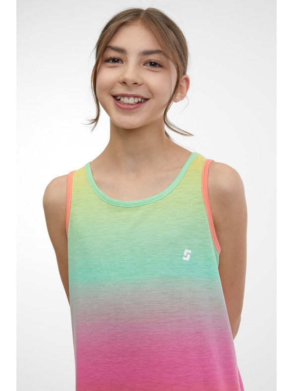 Sam 73 Abito verde e rosa per bambina SAM 73 Sarabi