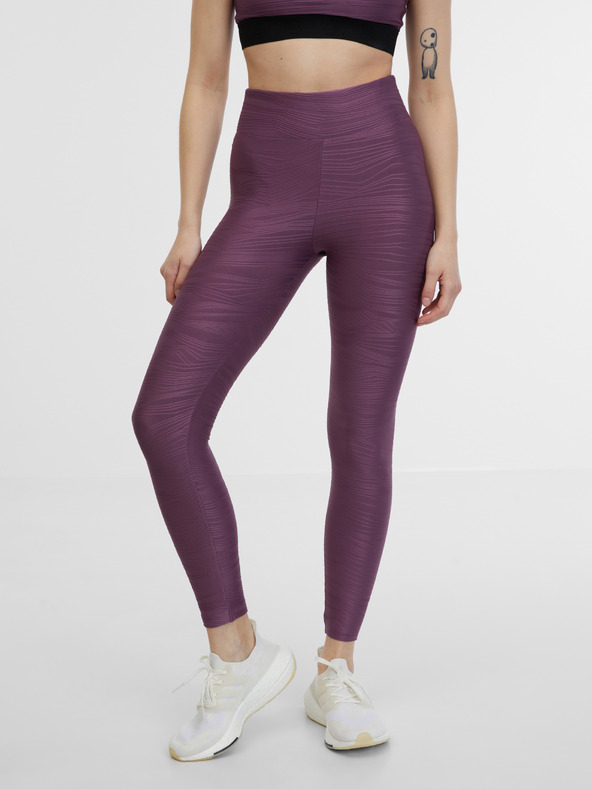 Orsay Leggings sportivi ORSAY viola a fantasia da donna