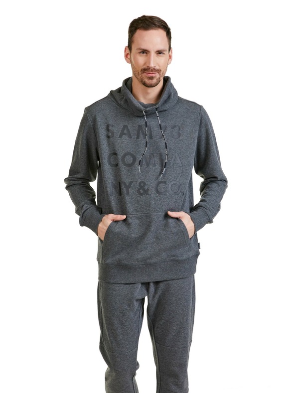 Sam 73 Felpa da uomo grigio scuro SAM 73 Darrell