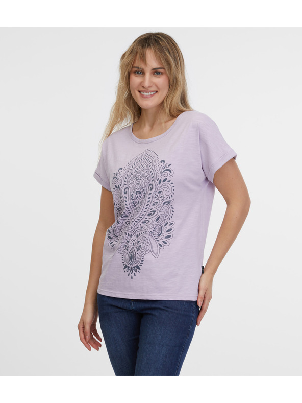 Sam 73 Maglietta da donna viola chiaro SAM 73 Nazarena