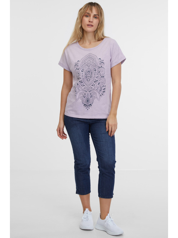 Sam 73 Maglietta da donna viola chiaro SAM 73 Nazarena