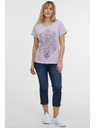 Sam 73 Maglietta da donna viola chiaro SAM 73 Nazarena