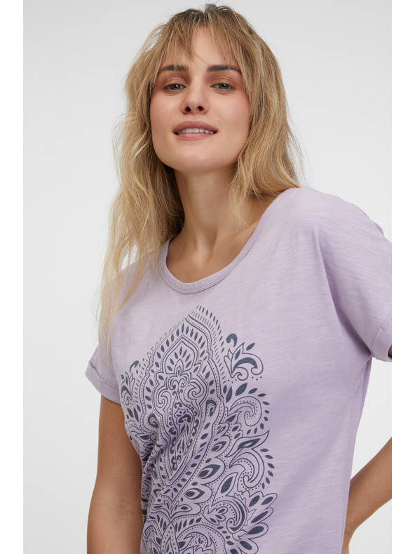 Sam 73 Maglietta da donna viola chiaro SAM 73 Nazarena