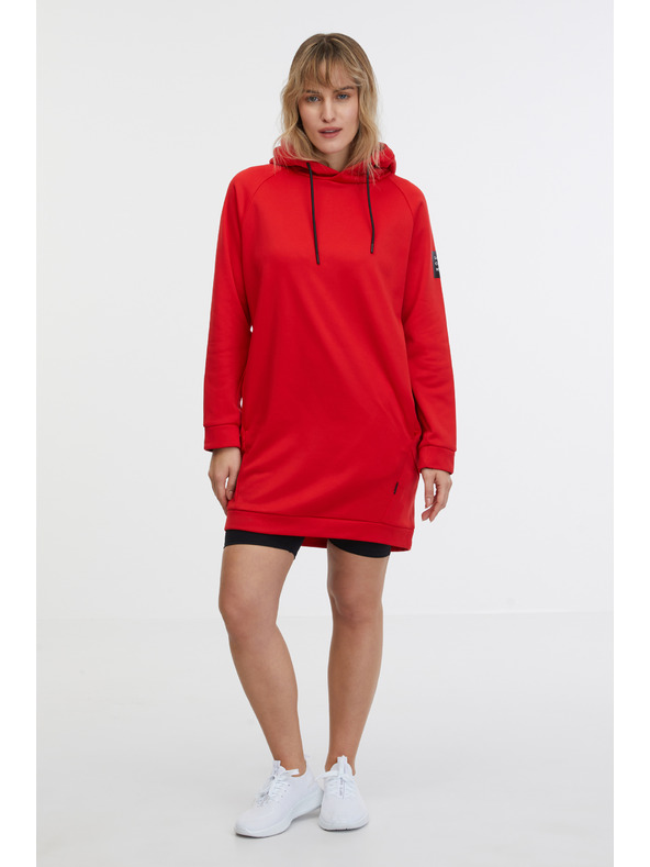 Sam 73 Felpa rossa da donna a maniche lunghe SAM 73 Thalia