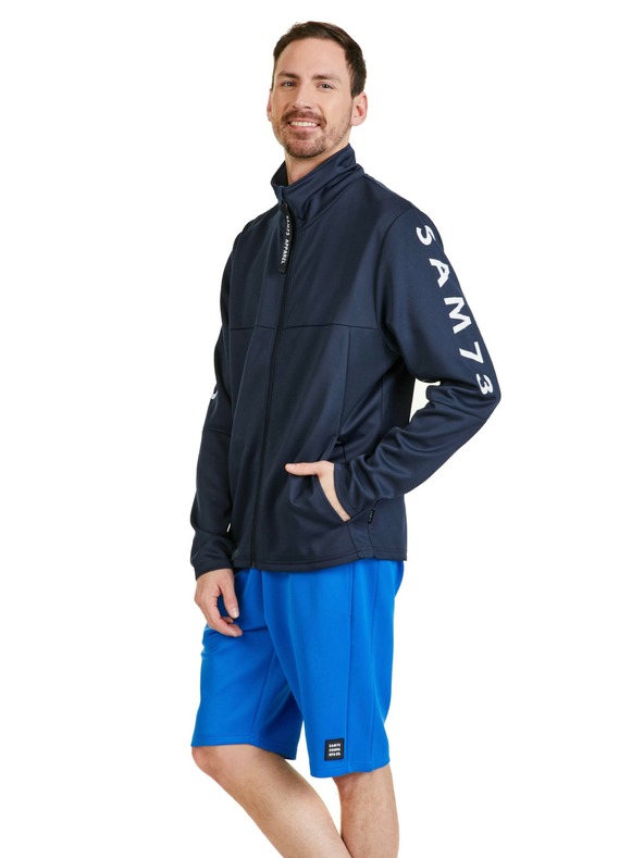 Sam 73 Felpa da uomo blu scuro SAM 73 Thomas