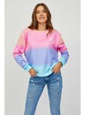 Sam 73 Felpa da donna blu e rosa a fantasia SAM 73 Clara