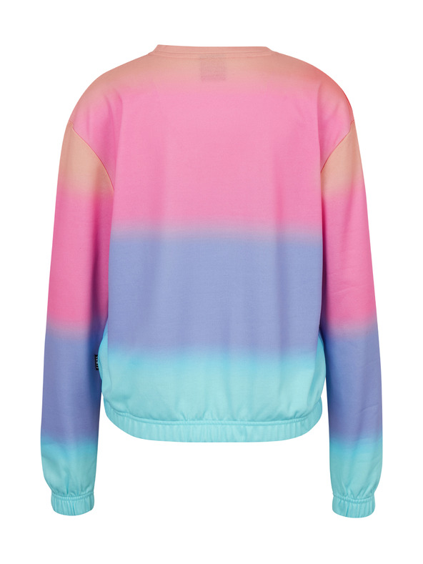 Sam 73 Felpa da donna blu e rosa a fantasia SAM 73 Clara