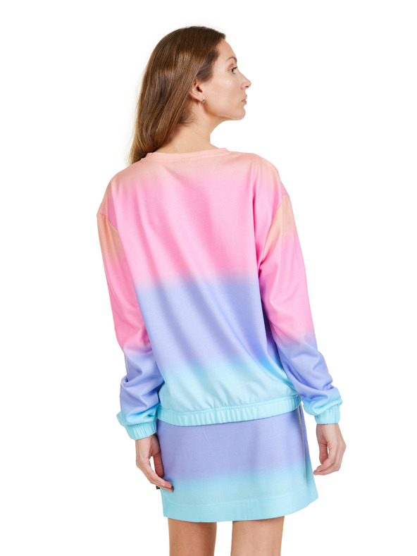 Sam 73 Felpa da donna blu e rosa a fantasia SAM 73 Clara