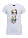 Sam 73 Maglietta stampata bianca bambina SAM73 Mora