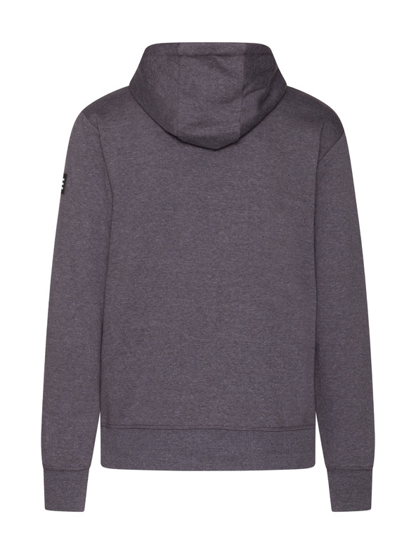 Sam 73 Felpa con cappuccio da uomo rossa e grigia SAM 73 August