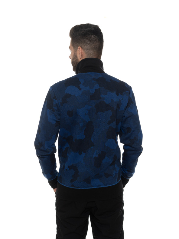 Sam 73 Felpa fantasia uomo blu scuro SAM 73