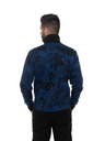 Sam 73 Felpa fantasia uomo blu scuro SAM 73