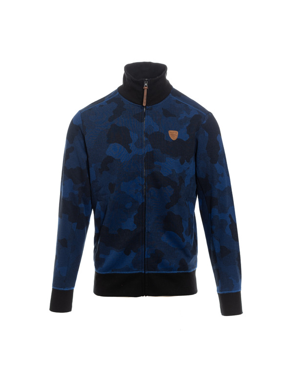 Sam 73 Felpa fantasia uomo blu scuro SAM 73