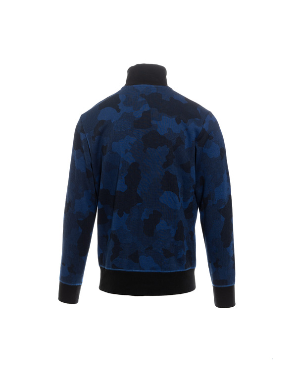 Sam 73 Felpa fantasia uomo blu scuro SAM 73