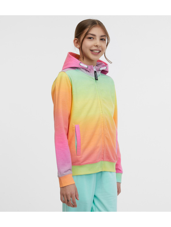 Sam 73 Felpa gialla e rosa per bambina SAM 73 Coco